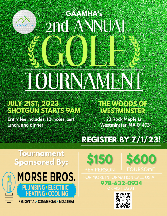 2nd Annual GAAMHA Golf Tournament » North Central Massachusetts Chamber ...