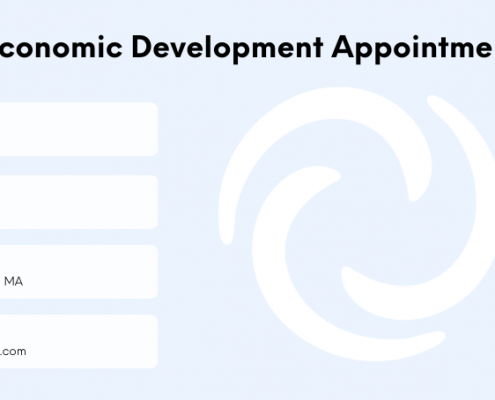 One-on-One Economic Development Appointments