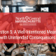 Question 5: A Well-Intentioned Measure with Unintended Consequen